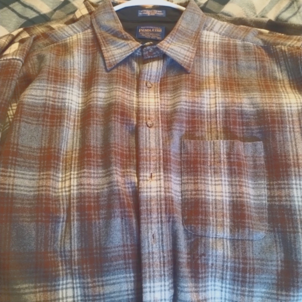 Pendleton Plaid Flannel Shirt